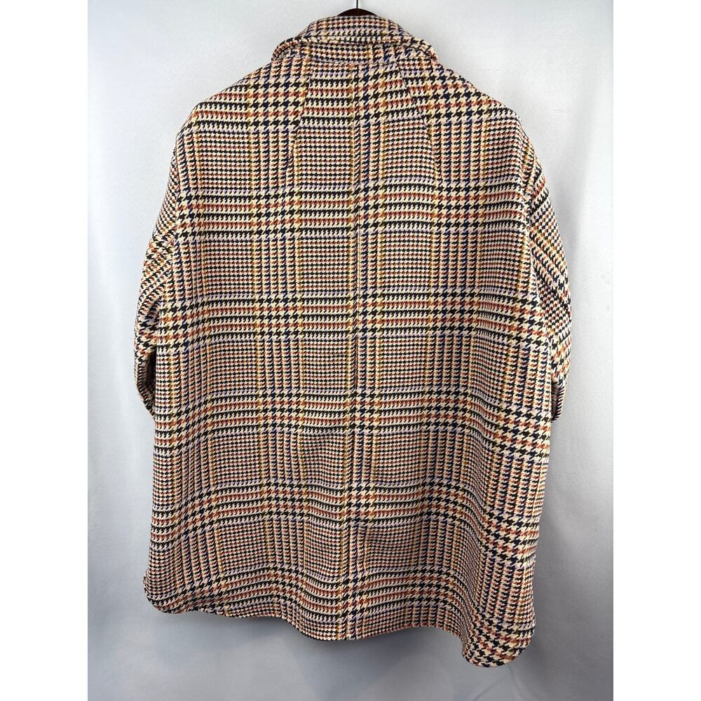 Women’s Ulla Popken Size 1X Multicolored Houndstooth Jacket - Picture 4 of 5